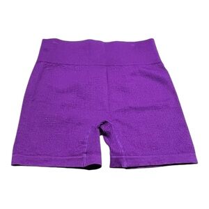 Yoga Purple Bike Shorts NWOT